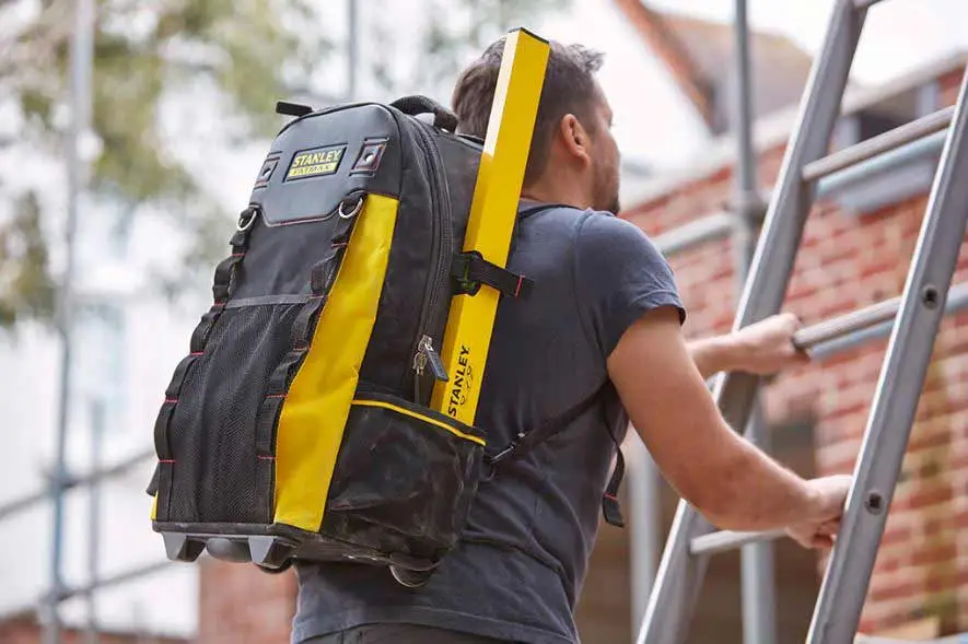 STANLEY - Sac à Dos Porte-Outils Avec Roulettes Et Poignée Télescopique – Image 11