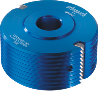 Scheppach - Porte-outils De Bouvetage à Plaquettes Carbure Interchangeables