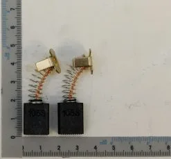 SCHEPPACH - Jeu De 2 Charbons Pour La Scie Onglet Radiale Kity MS 254 / HMS 850 Et HM 120 L