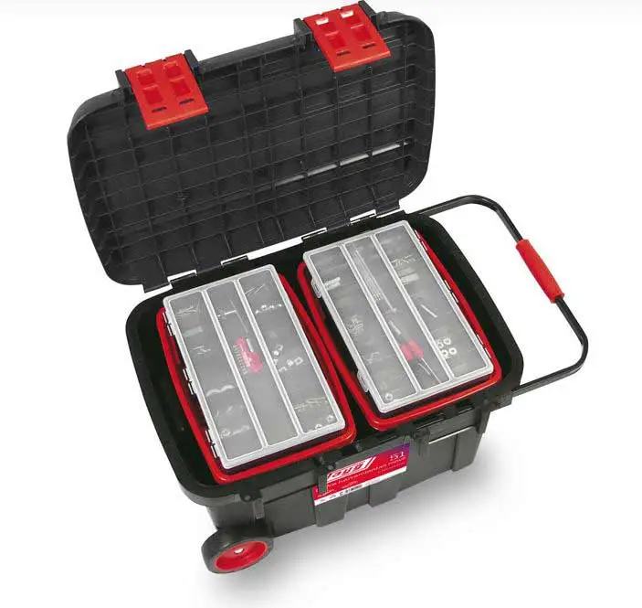 TAYG - Coffre De Chantier Roulant XL (775 X 472 X 493 Mm) – Image 4