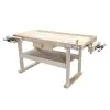 HOLZMANN - WB160L - Établi En Bois Massif De 1600 Mm De Longueur / Charge Max. 150 Kg