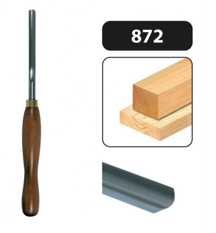 LEMAN - Gouge à Profiler Largeur 10 Mm En Acier HSS – Image 2