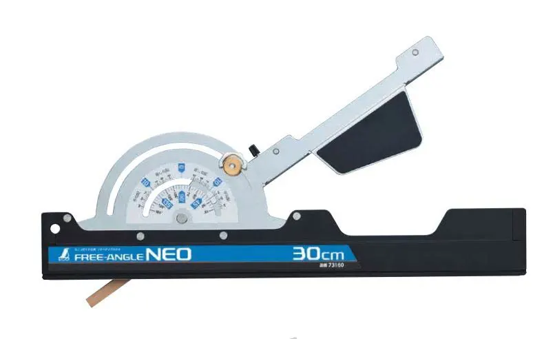 SHINWA - NEO - Guide Pour Scie Circulaire Avec Rapporteur D'angle - 300, 600 Ou 1000 Mm