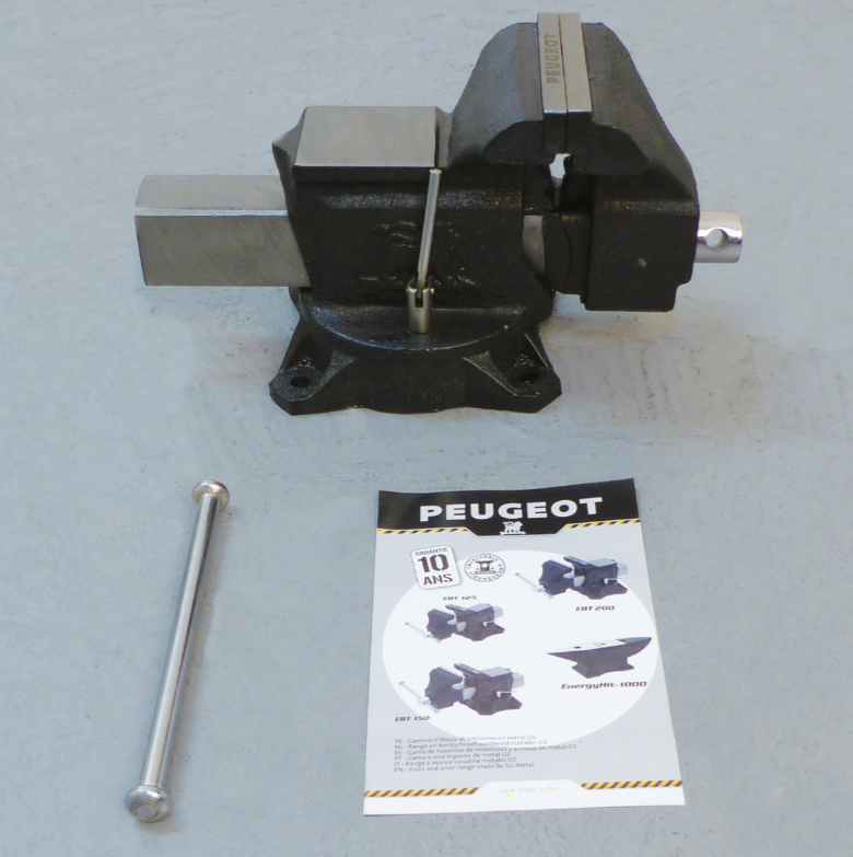 PEUGEOT - EBT150 Etau D'établi Pivotant 150 Mm – Image 7