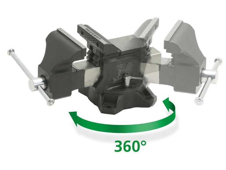 PEUGEOT - EBT150 Etau D'établi Pivotant 150 Mm – Image 2