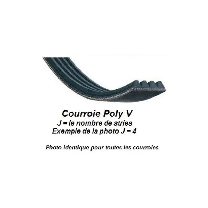 SCHEPPACH - Courroie Poly-V 470 X 4PJ Pour Dégauchisseuse Raboteuse – Image 2