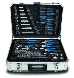 SCHEPPACH - TB150 - Malette à Outils - 101 Outils En Chrome Vanadium