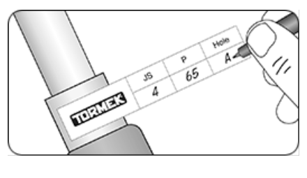 TORMEK - PL-01 Set D'Étiquettes De Profil – Image 2